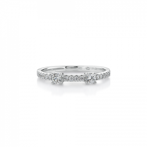 Promise Round Stack Ring