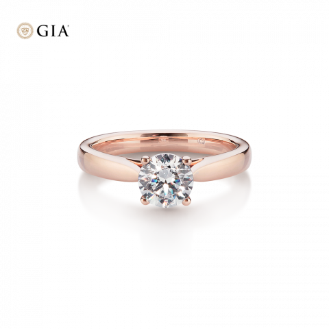 Baby Pink Signature 1 Solitaire