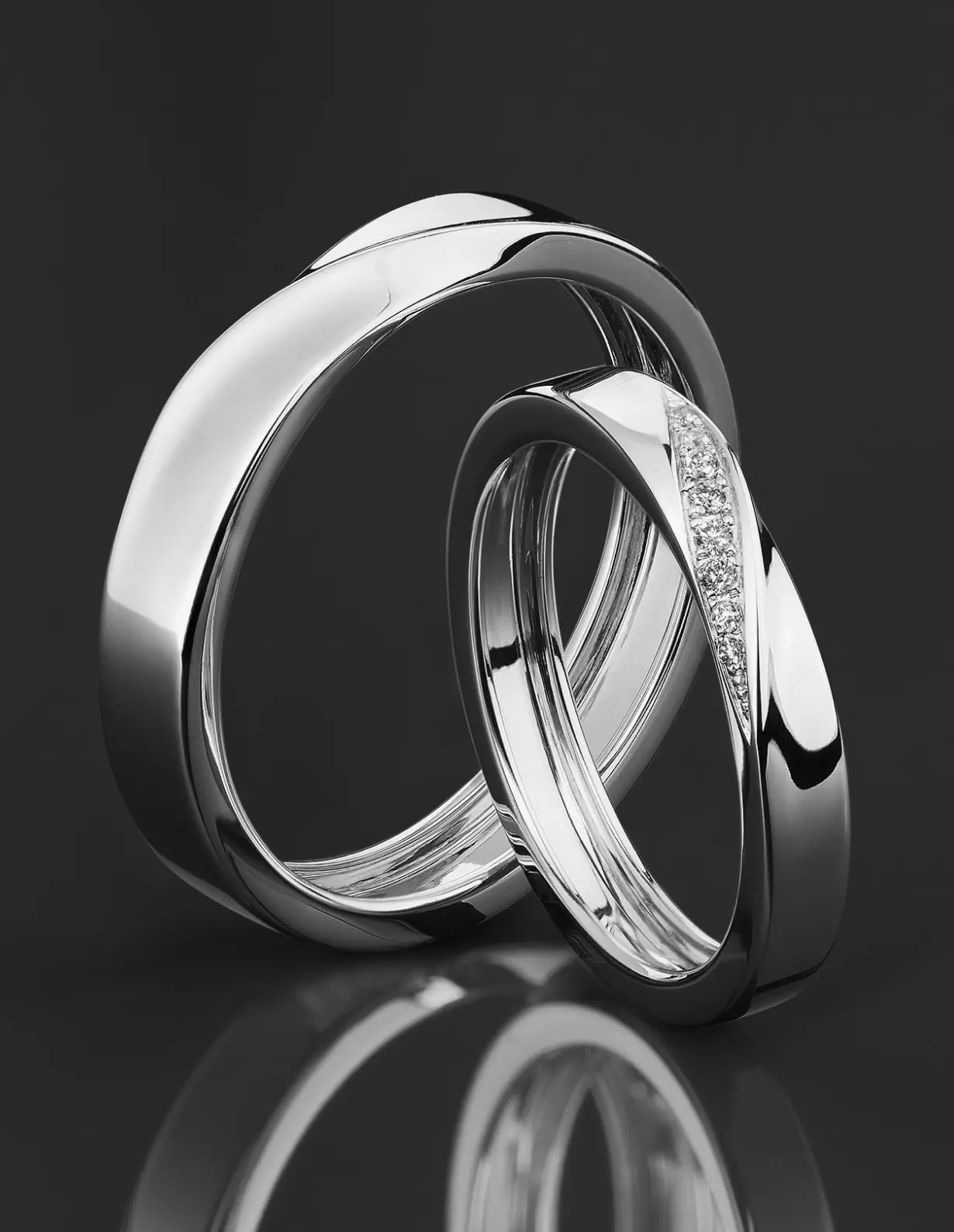 แหวนคู่เพชร